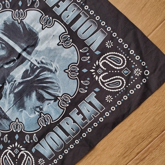 Volbeat 'Outlaw Gentlemen and Shady Ladies' 2013 Tour Bandana - Picture 3 of 6